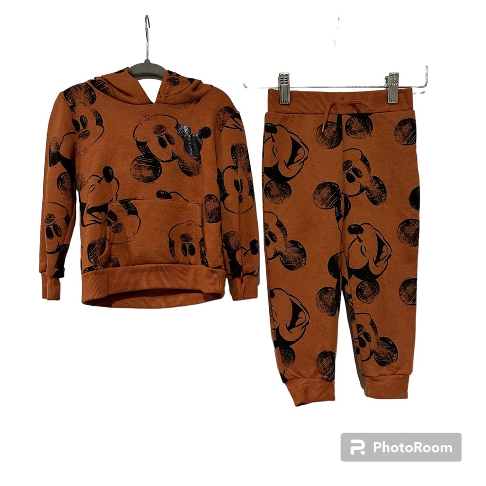 Disney Kids Set - Brown Mickey Mouse